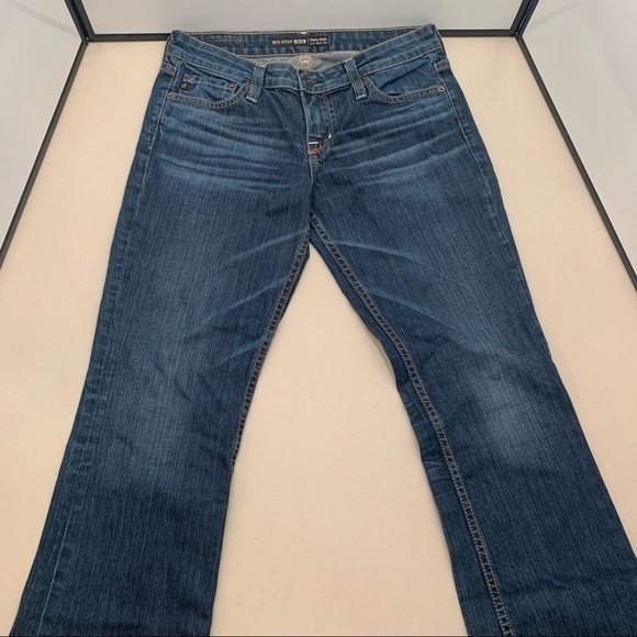 Big Star Jeans Womens Remy Boot Cut Low Rise Stretch 28R (See Pics) - Picture 3 of 11